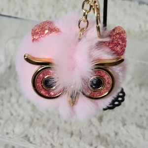 Owl Keychain, Pendant, Purse Charm